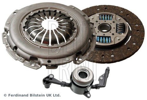 Clutch kit blue - clutch, print