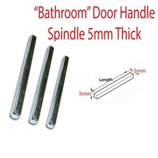 5mm Bar Spindle Door Handles