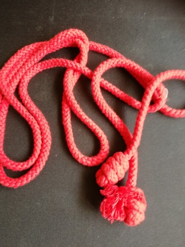 Red rope belt church - red, robe