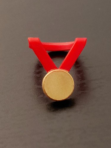 Lego minifigure gold medal