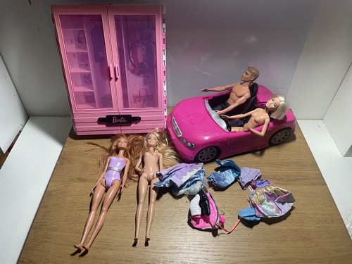 Barbie doll bundle wardrobe - barbie,