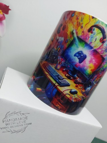 Gamers game mug novelty - gamers,