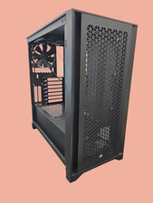 @LIGHT USE/MISSING GLASS @ Corsair 4000D AIRFLOW Mid Tower TG Gaming Case MCO18