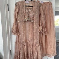 Indian Wide-Leg Trouser Outfit