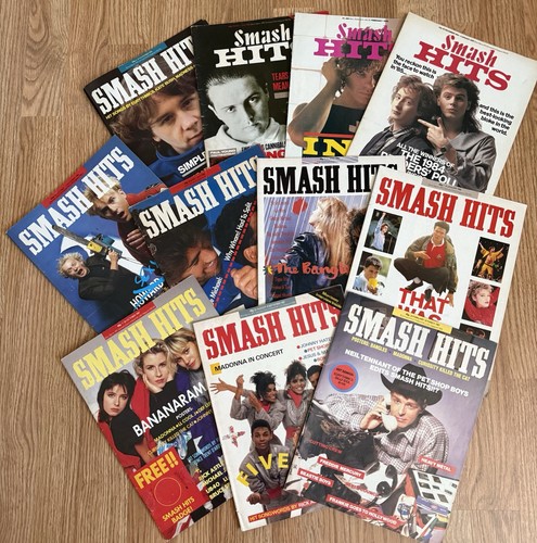 Smash hits magazine lot - uk,