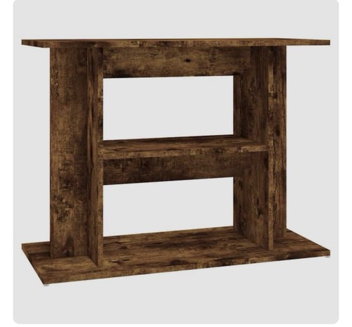 Vidaxl aquarium stand smoked - stand,