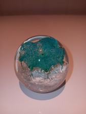 PRETTY HANDBLOWN PAPERWEIGHT