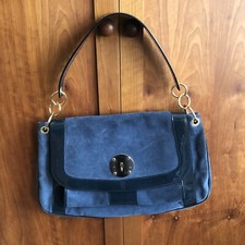 Jigsaw Medium Handbag Navy