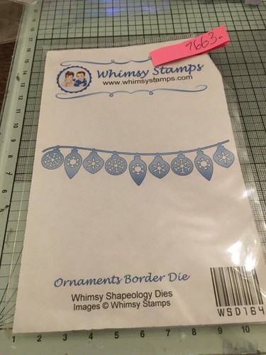Whimsy stamps ornaments border