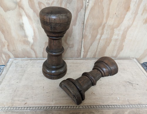Reclaimed oak newel post cap - reclaimed,