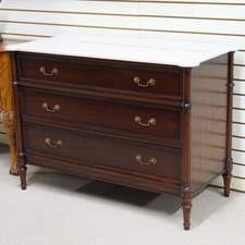 French Mahogany 3 Drawer chest