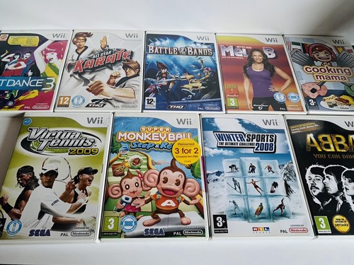Nintendo wii games bundle - wii,