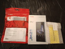 FiiO JM21 Android Hi-Res Music DAP Blue Bundled  Leather Case, Screen Protector