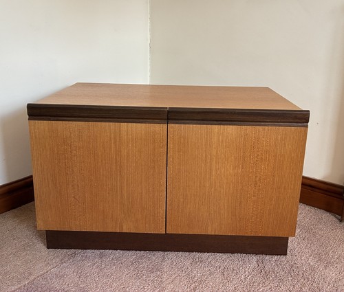 Vintage plan teak low - plan,