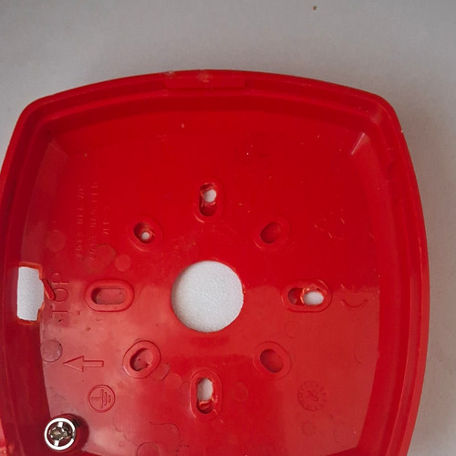 Red fire alarm back - fire,