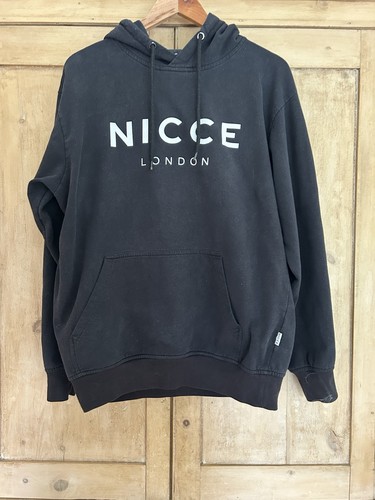 Nicce london black hoodie - nicce,