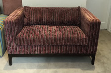 Pink chair striped statement