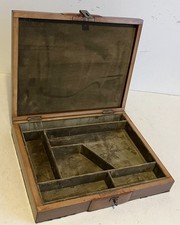 ANTIQUE CASE TO TAKE A WEBLEY PREMIER AIR PISTOL GUN.