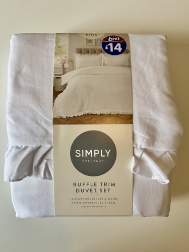 Ruffled border frilled duvet - border,