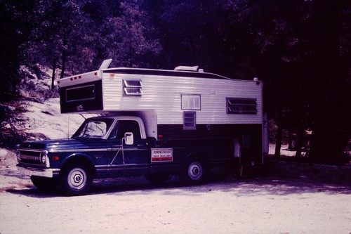 1969 camping scene classic - 1969,