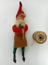 vintage 1950s christmas gnome..6inches high.