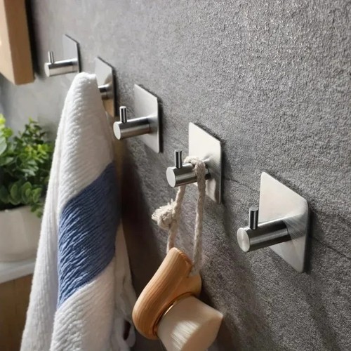 Self adhesive hooks pack - hooks, 4