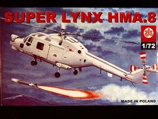 SUPER LYNX HMA.8 ROYAL NAVY HELICOPTER, ZTS PLASTYK, SCALE 1/72