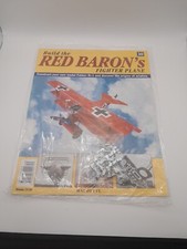 Build the red baron fighter - red, baron's