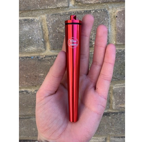 Red metal cone - tube, key