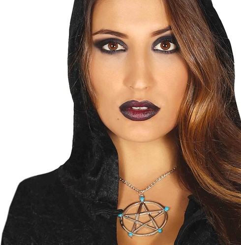 Large pentagram necklace - large,