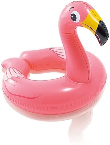 Inflatable flamingo ring - inflatable,