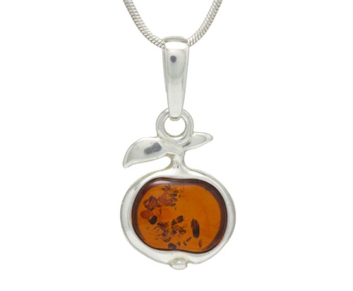 Natural baltic amber sterling - natural,