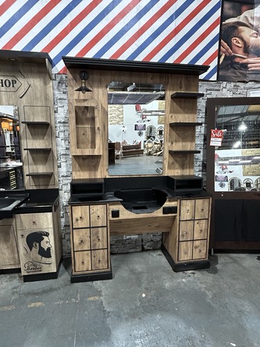 Barber station single - unit, |