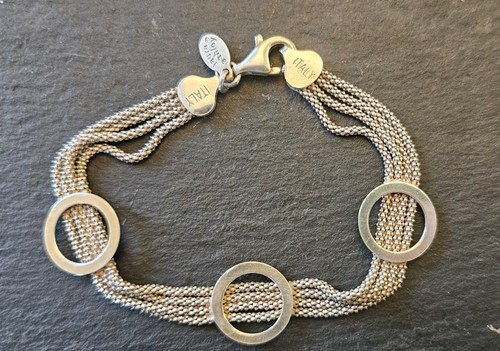 Sterling silver bracelet - silver, by