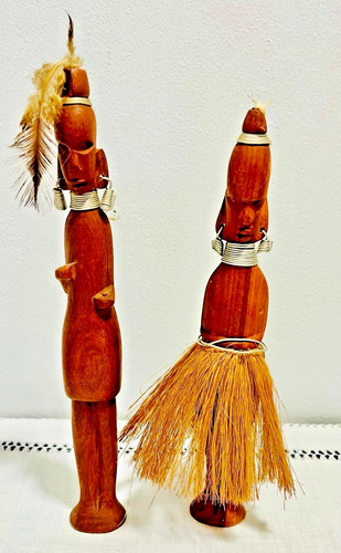 Vintage african wooden - vintage,