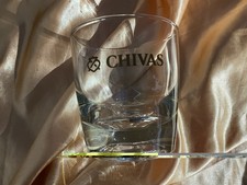 Chivas Regal Whiskey Spirit tumbler heavy based glass 