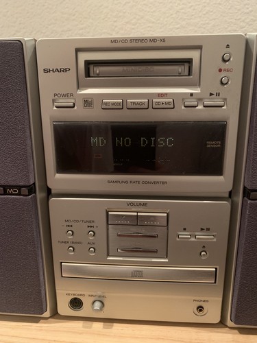 Sharp minidisc cd - md-x5,