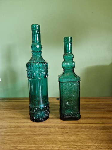 Pair vintage teal blue - vintage,