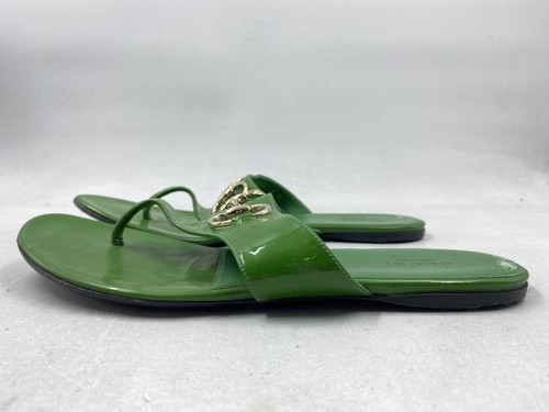 Gucci green patent - green,