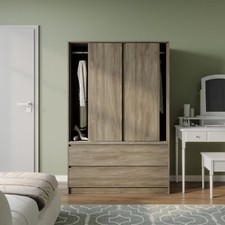 180cm 3 Sliding Door 4 Drawer