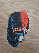 Vintage 1970’s Red Hackle Scotch beer mat. Good condition unused.