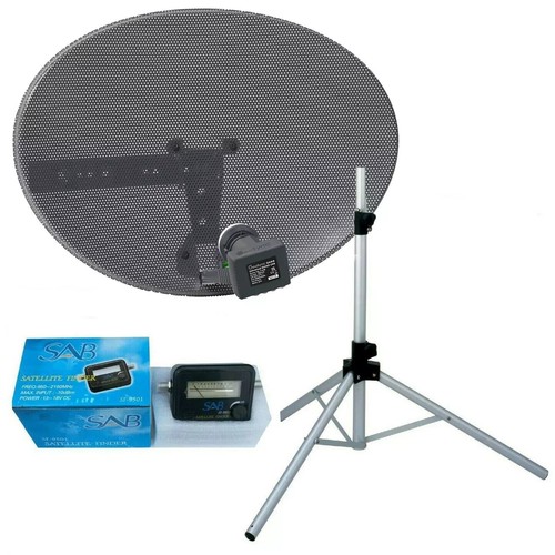 60cm dish quad lnb tripod - 60cm, +