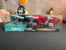 Rare Star Trek Car Air Freshener 3 Pack Enterprise & Voyager Sealed 1998
