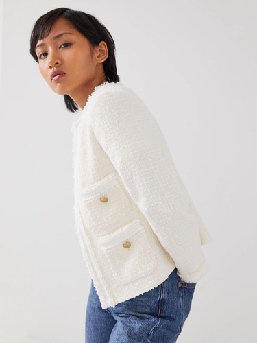 Bennett charlee cream tweed - bennett,