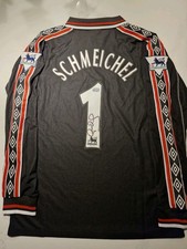 Manchester United 1999/00 Goalkeeper Shirt Signed By Peter Schmeichel ACG...