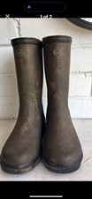 Le Chameau Green Kids size 31 or size 12wellies Used