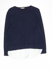 Esprit Women's Blue Pullover Jumper, Size S