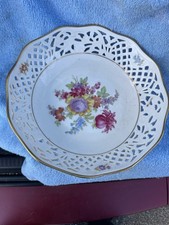 Bavarian Porcelain Schumann Arzberg Traditional Floral Bowl Vintage