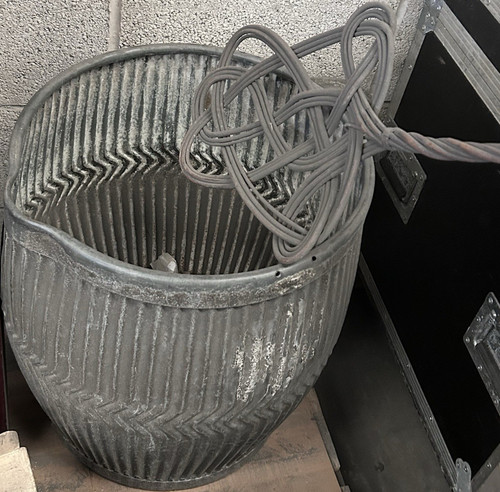 Victorian large grey ribbed - victorian,