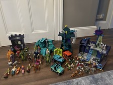 Scooby Doo Mystery Vans, Goo Tower, Spooky Light House, Haunted Pirate & Figures